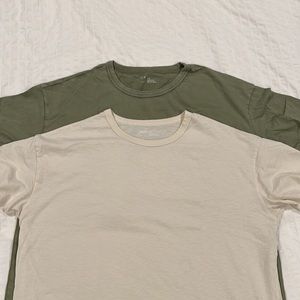 Aerie oversized distressed shirt